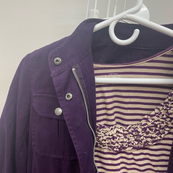 Loft jacket & tank set purple - Picture 3 of 6